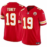 Men & Women & Youth Kansas City Chiefs #19 Kadarius Toney Red 2023 F.U.S.E. Vapor Untouchable Limited Football Stitched Jersey,baseball caps,new era cap wholesale,wholesale hats